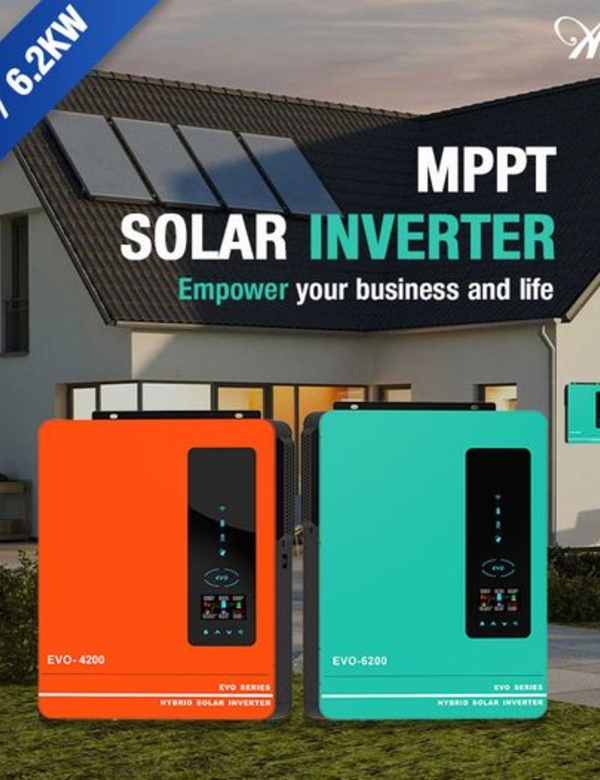 Hybrid solar inverter